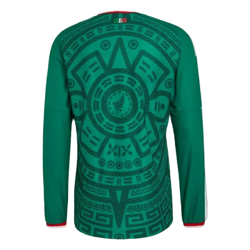2026 World Cup Mexico Long Sleeve Home Jersey