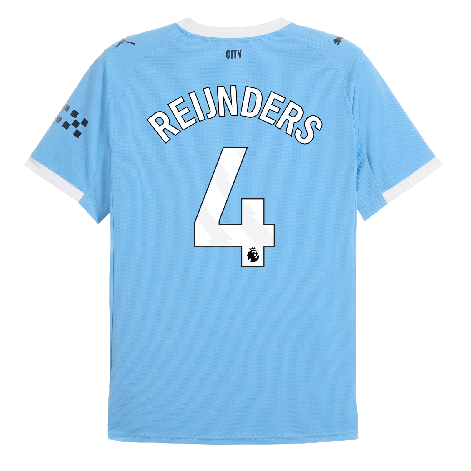 2025/26 Man City Reijnders 4 Home Player Jersey