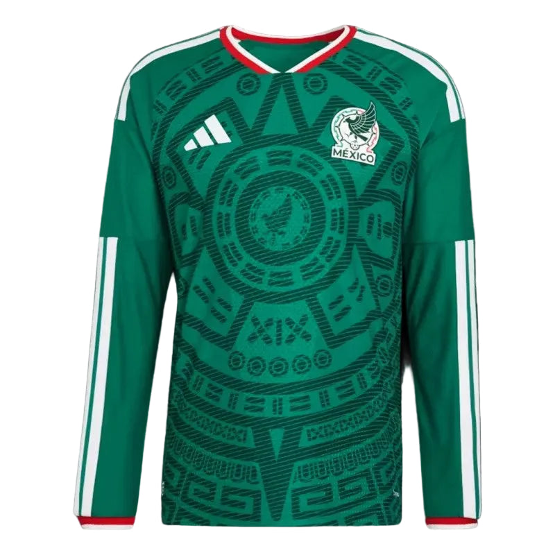 2026 World Cup Mexico Long Sleeve Home Jersey