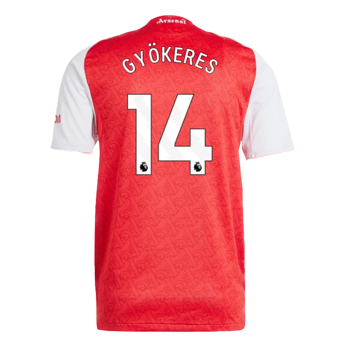 2025/26 Arsenal GYÖKERES 14 Home Player Jersey