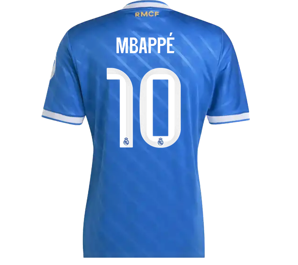 2025/26 Real Madrid MBAPPE 10 Third Jersey