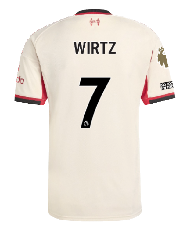 2025/26 Liverpool WIRTZ 7 Away Jersey