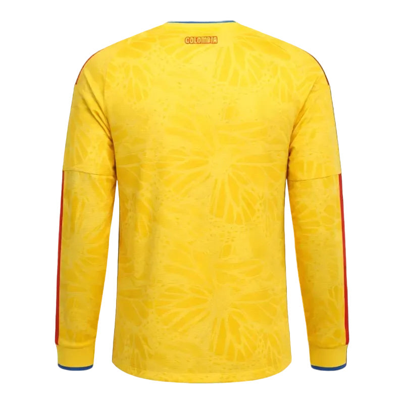 2026 World Cup Colombia Long Sleeve Home Jersey