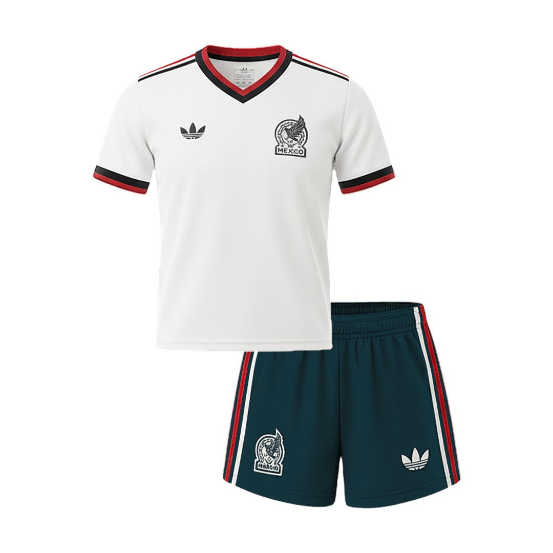 2026 World Cup Mexico Away Kids Kit