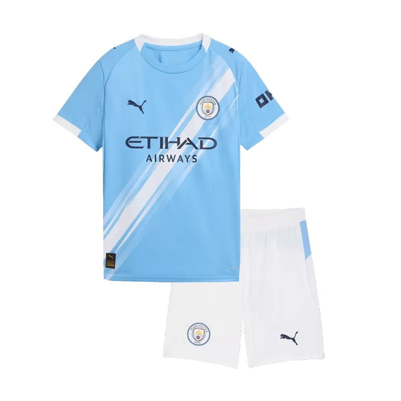 2025/26 Manchester City Home Kids Kit