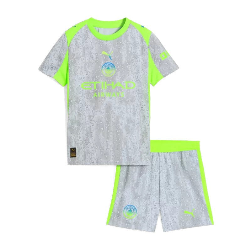 2025/26 Manchester City Third Kids Kit