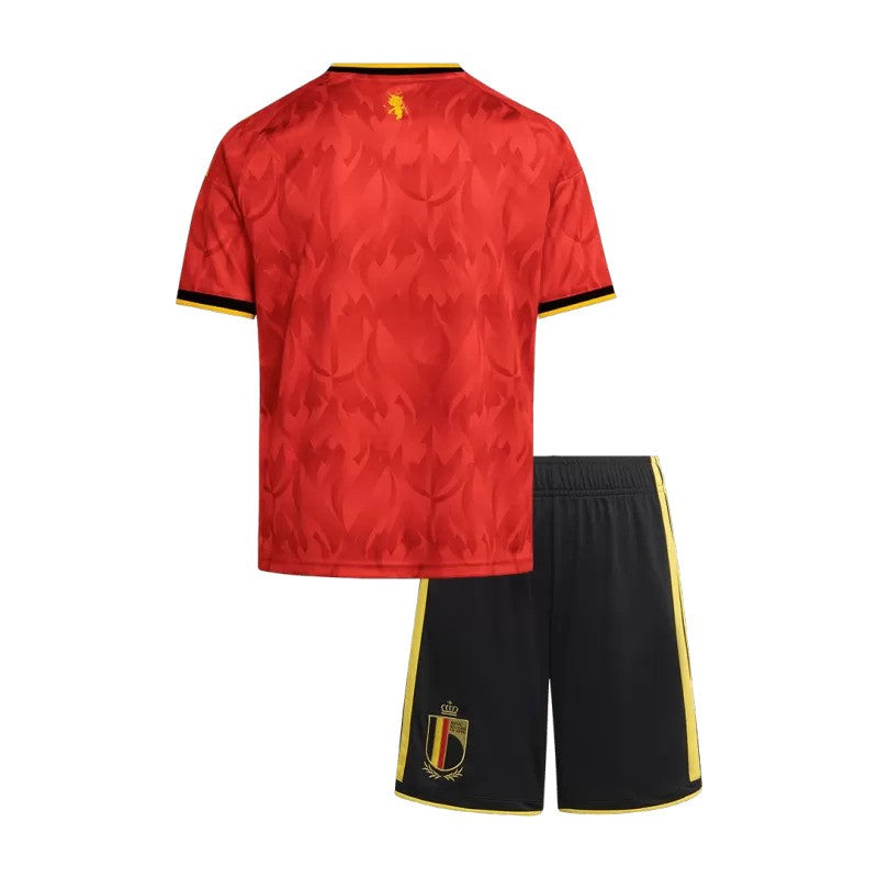 2026 World Cup Belgium Home Kids Kit