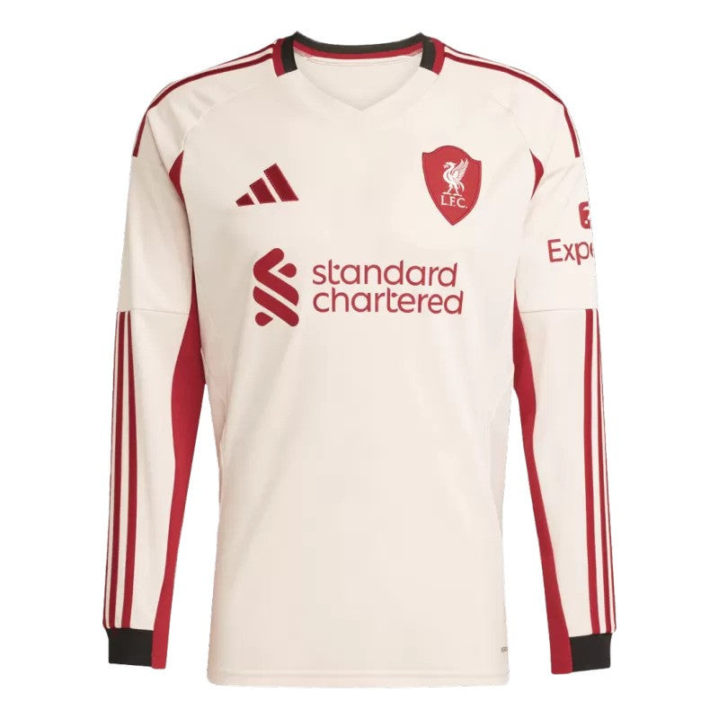 2025/26 Liverpool Away Long Sleeve Jersey