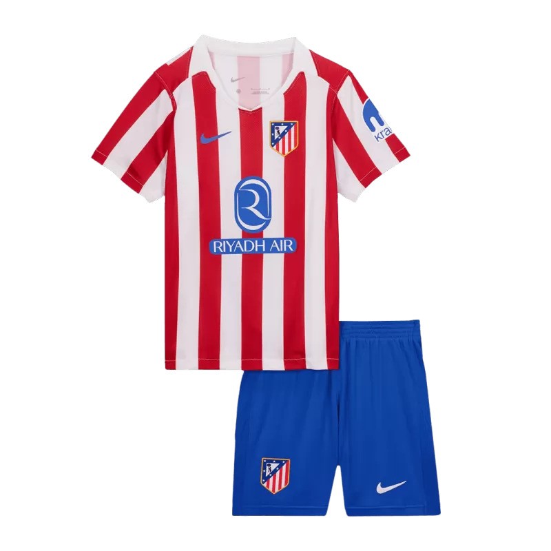 2025/26 Atletico Madrid Home Kids Kit