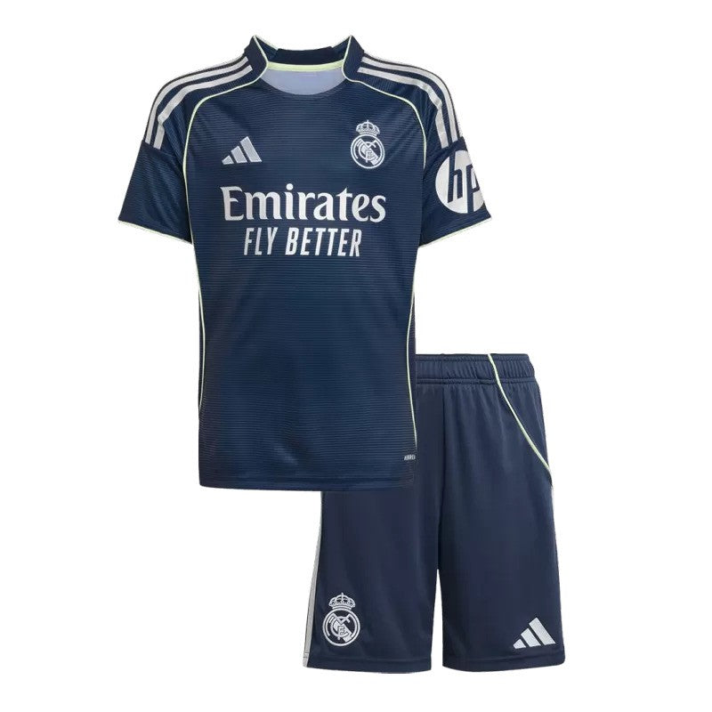 2025/26 Real Madrid Away Kids Kit