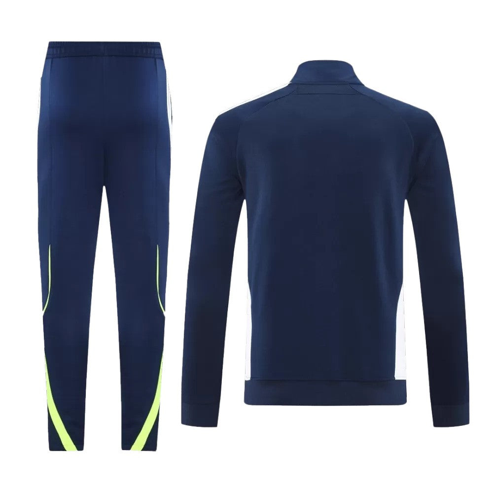 2025/26 Real Madrid Jacket Tracksuit - Navy