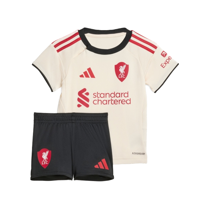 2025/26 Liverpool Away Kids Kit