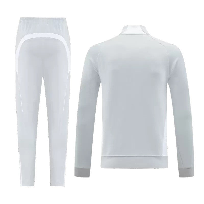 2025/26 Real Madrid Jacket Tracksuit - Grey