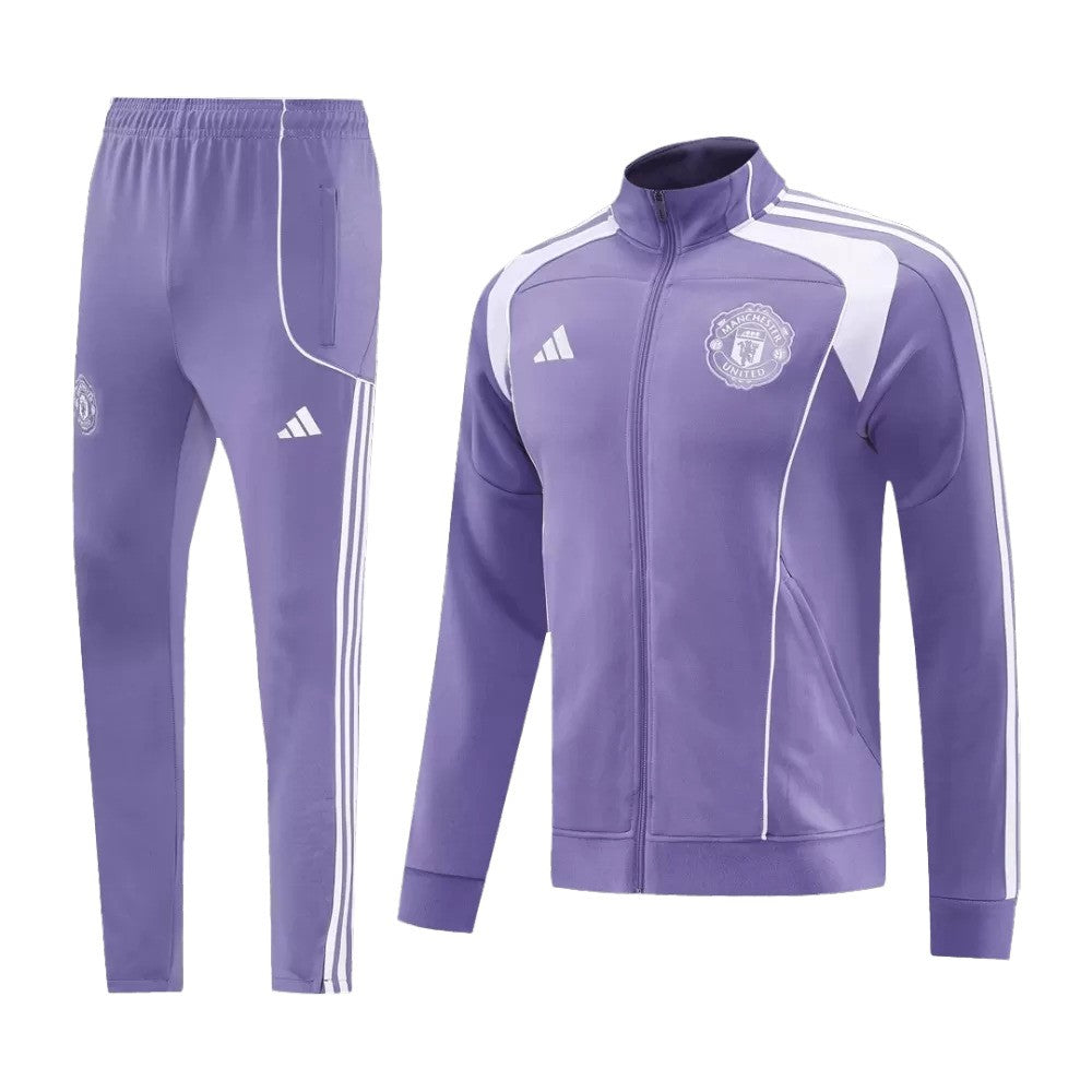 2025/26 Manchester United Jacket Tracksuit - Purple