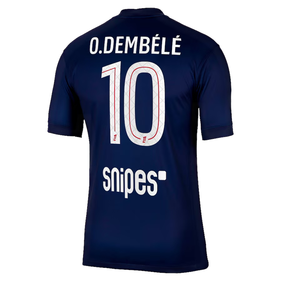 2025/26 Paris Saint-Germain (PSG) Dembélé 10 Home Player Jersey