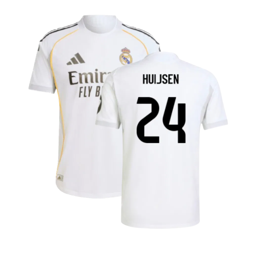 2025/26 Real Madrid Huijsen 24 Home Player Jersey