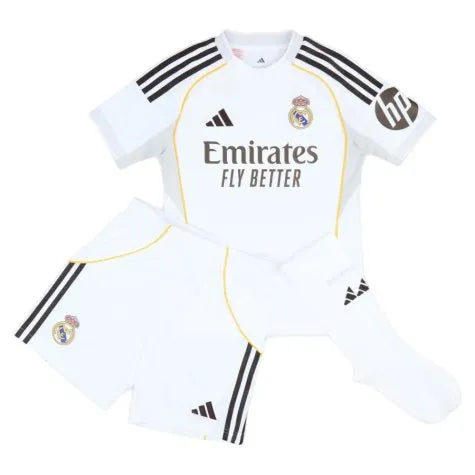 2025/26 Real Madrid Home Kids Kit