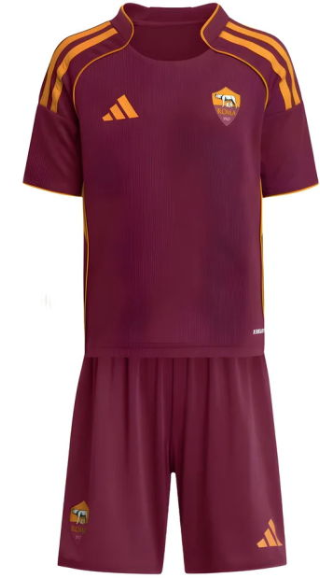2025/26 AS Roma Home Kids Kit