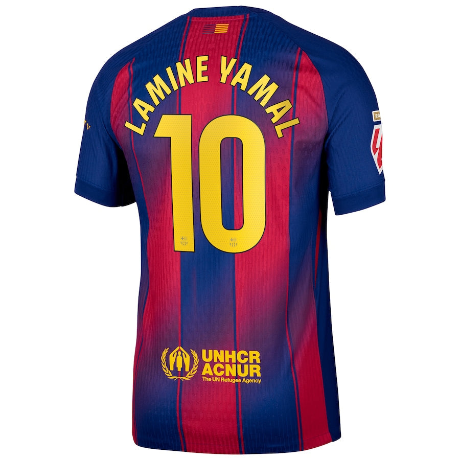 Barcelona LAMINE YAMAL 10 2025/26 Home Player Jersey
