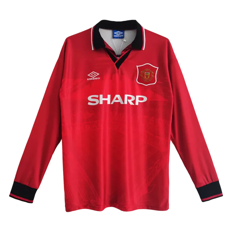 1994/96 Manchester United Home Long Sleeve (Very Good)