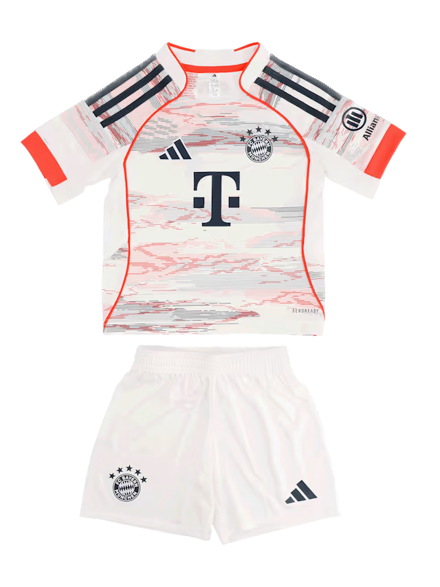 Bayern Munich 2025/26 Away Kids Kit