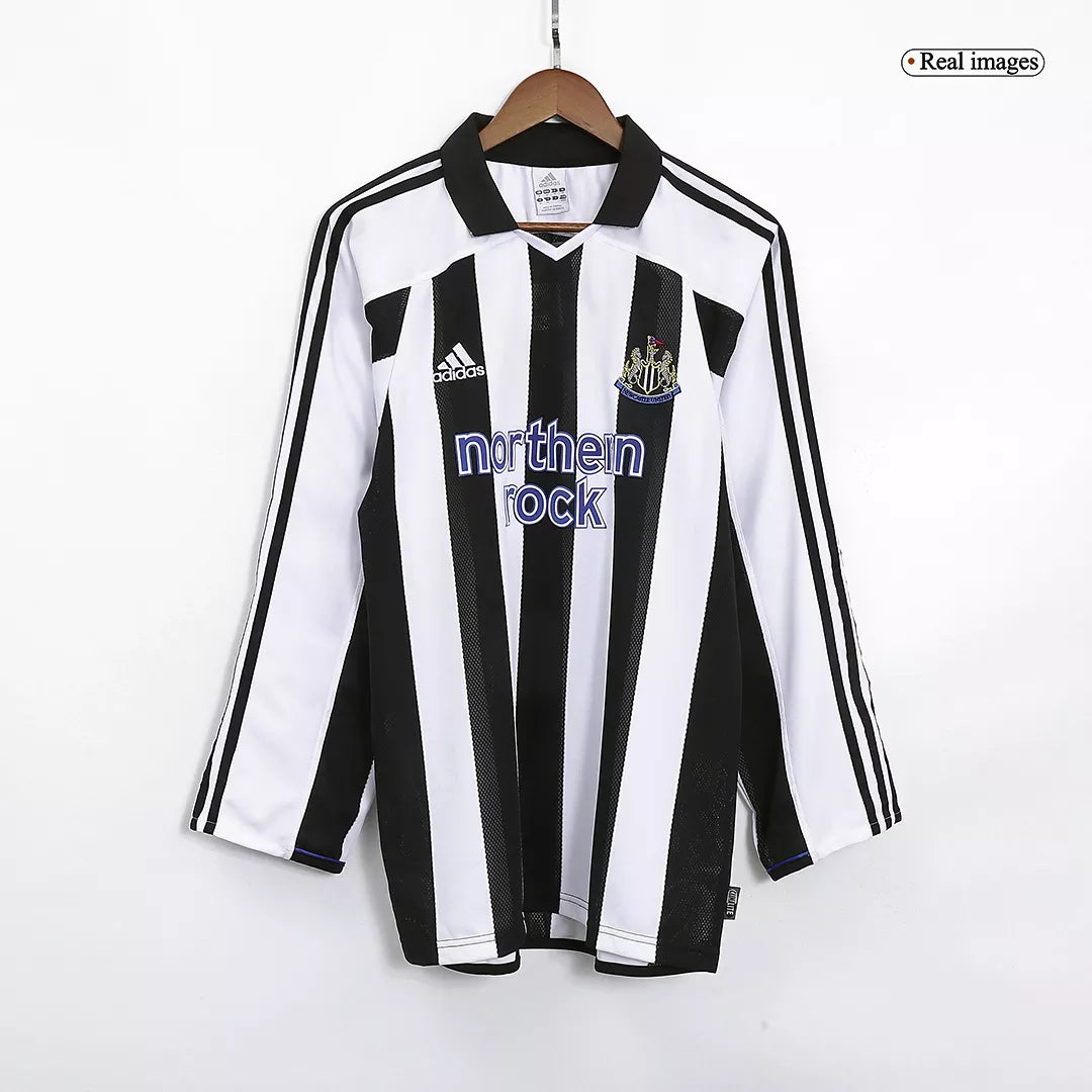 Camiseta de local de manga larga del Newcastle 2003/04 (nueva)