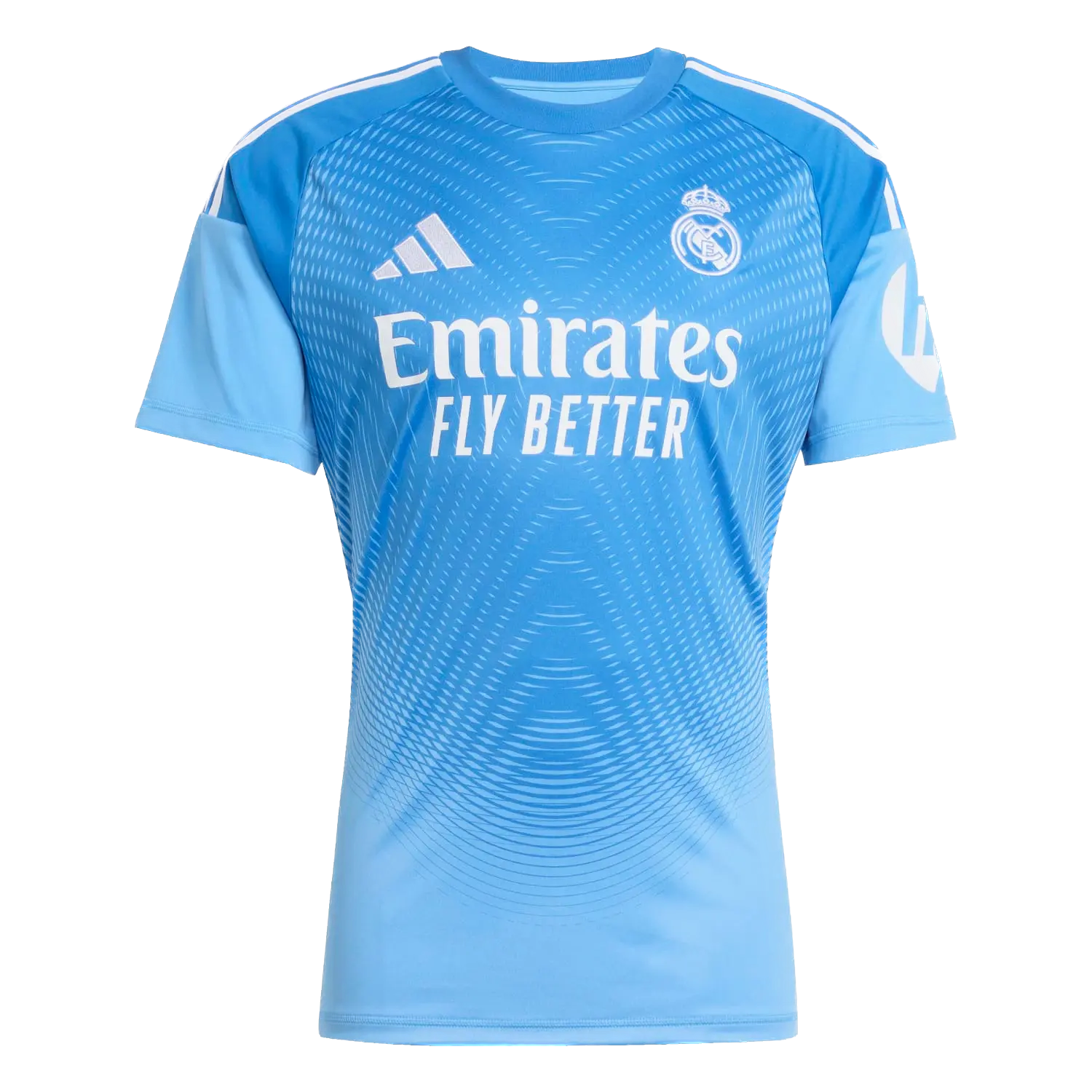 Real Madrid 2025/26 Goalkeeper Blue Jersey