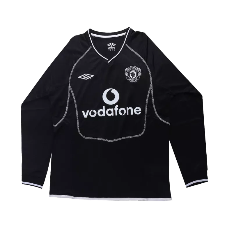 Camiseta de portero de manga larga del Manchester United 2000/01 (muy buena)