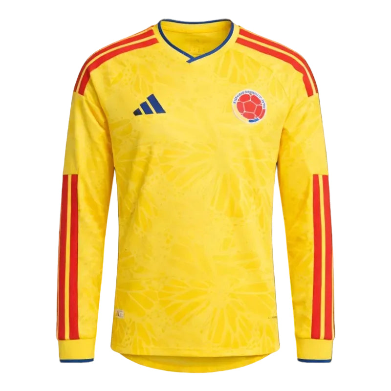 2026 World Cup Colombia Long Sleeve Home Jersey