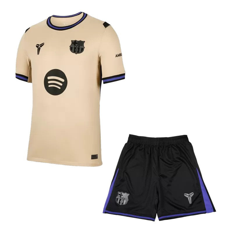 2025/26 Barcelona Away Kids Kit