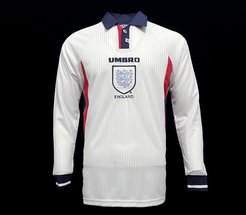 Camiseta de manga larga de Inglaterra 1998 (Excelente)