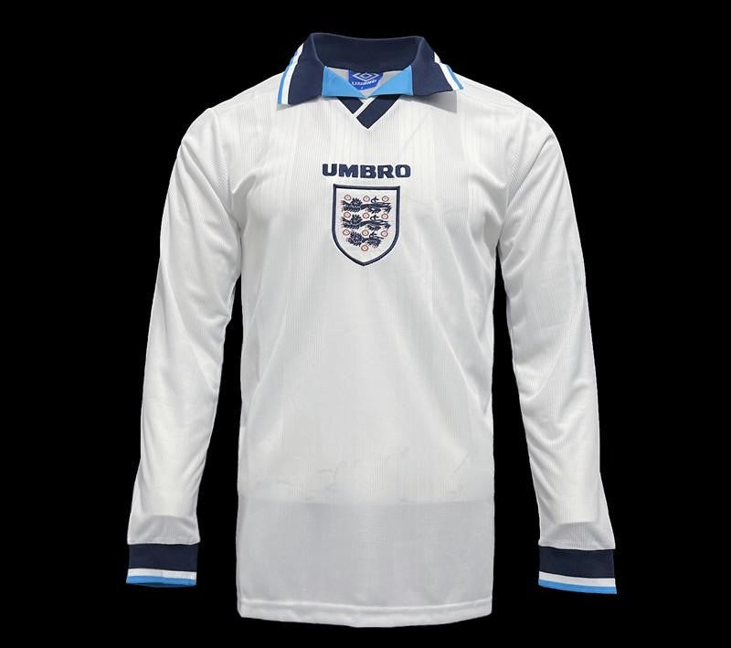 1996 England Long Sleeve Home (Very Good)