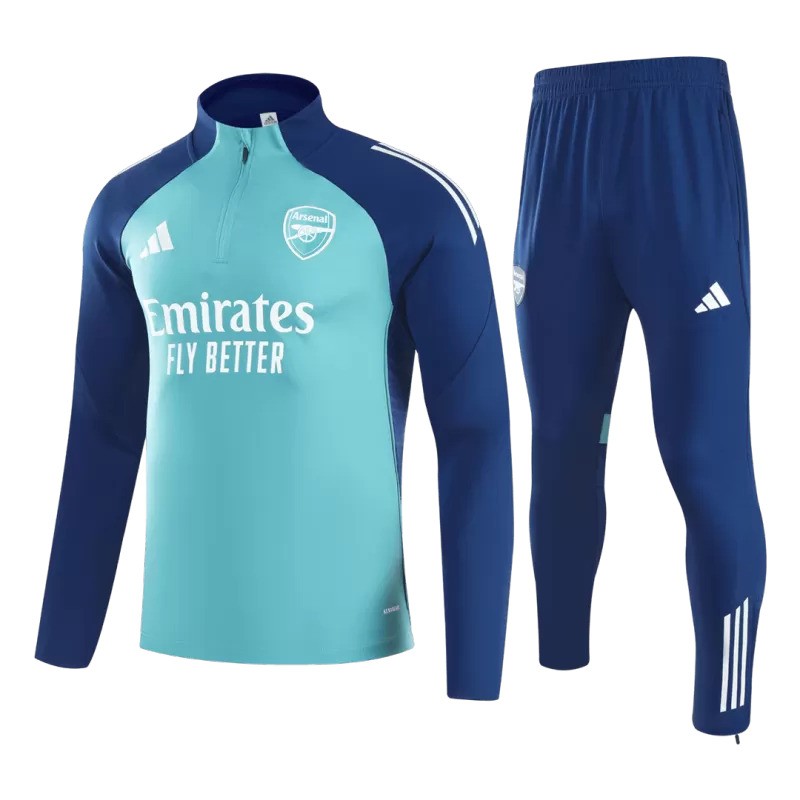 2025/26 Arsenal 1/4 Zip Tracksuit - Green