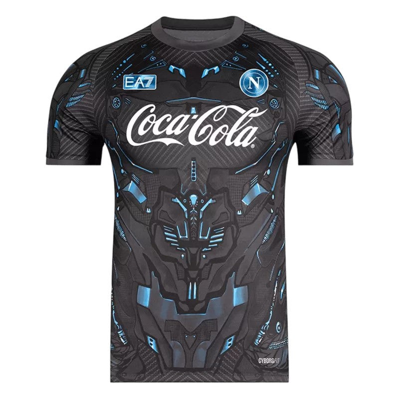 2025/26 SSC Napoli Pre-Match Jersey - Black