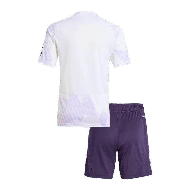 2025/26 Manchester United Away Kids Kit