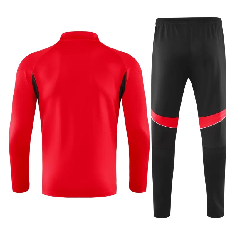 2025/26 Arsenal 1/4 Zip Tracksuit - Red