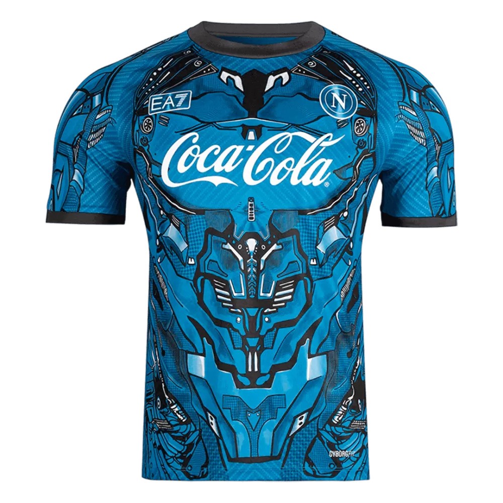 2025/26 SSC Napoli Pre-Match Jersey - Blue