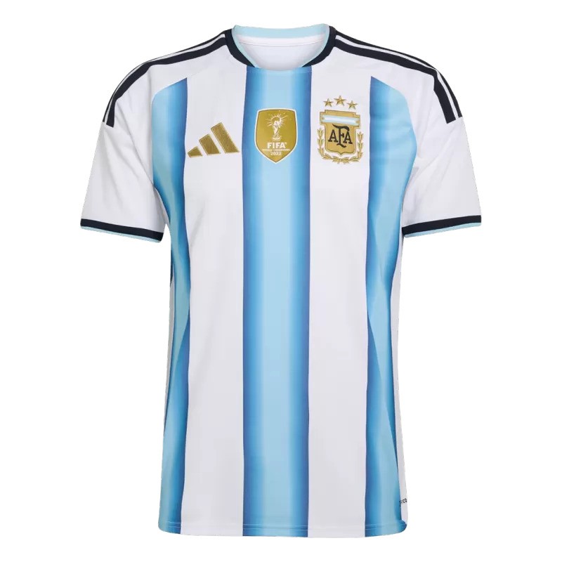 2026 World Cup Argentina Home Jersey with World Champions Patch