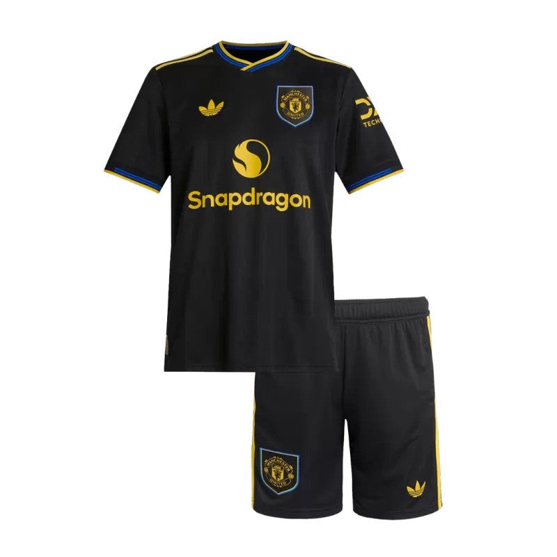 2025/26 Manchester United Third Kids Kit