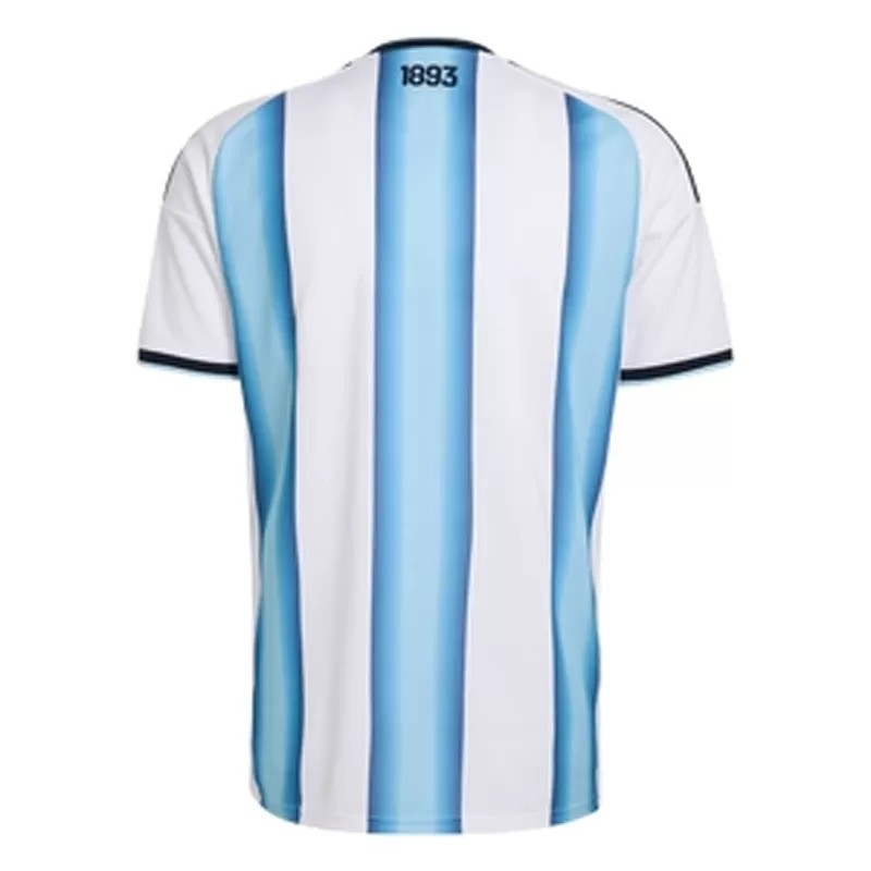 2026 World Cup Argentina Home Player Jersey with World Champions Patch