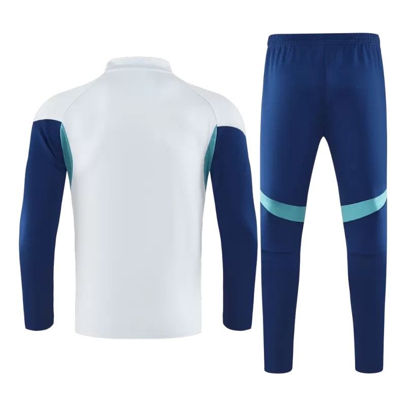 2025/26 Arsenal 1/4 Zip Tracksuit - White