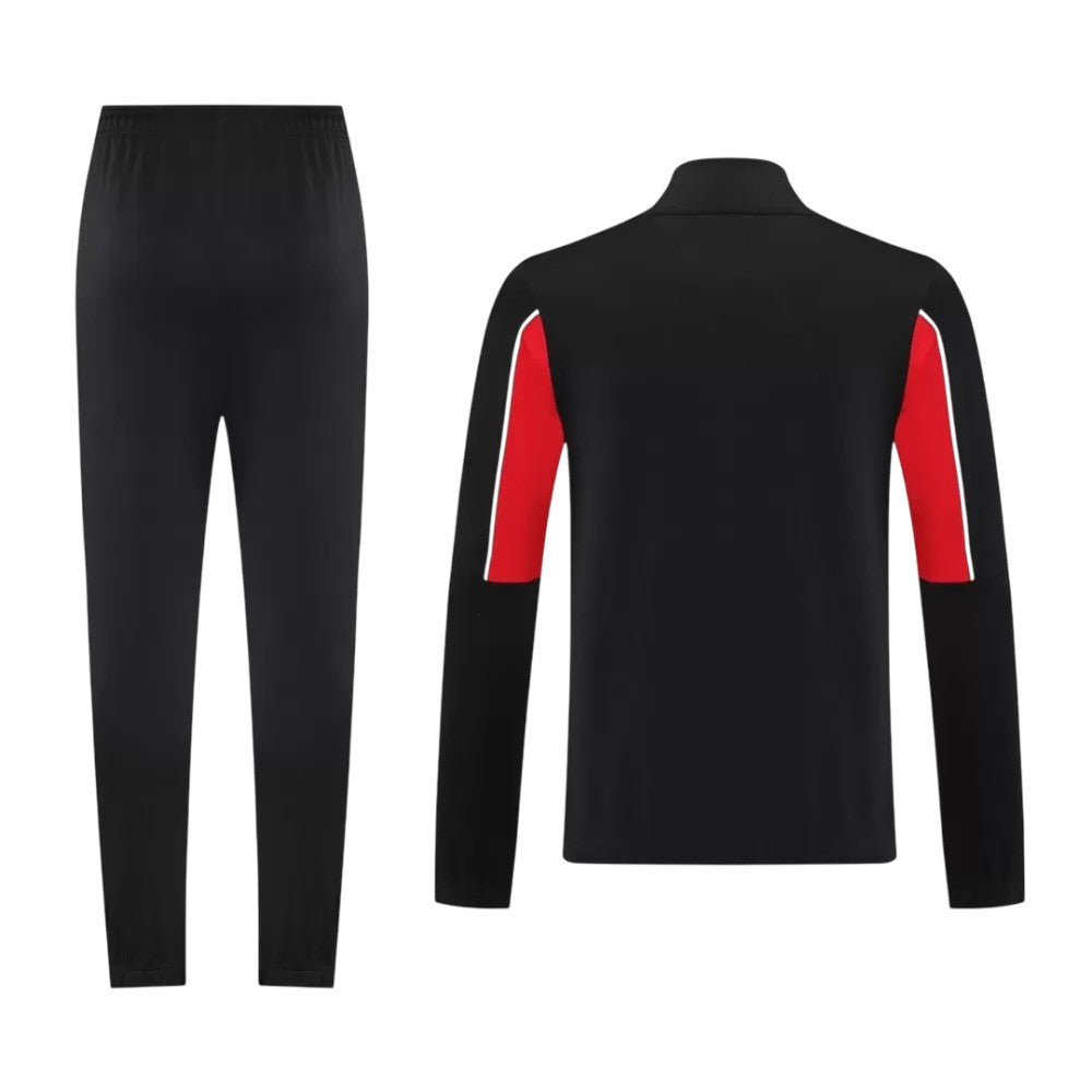 2025/26 AC Milan Jacket Tracksuit - Black