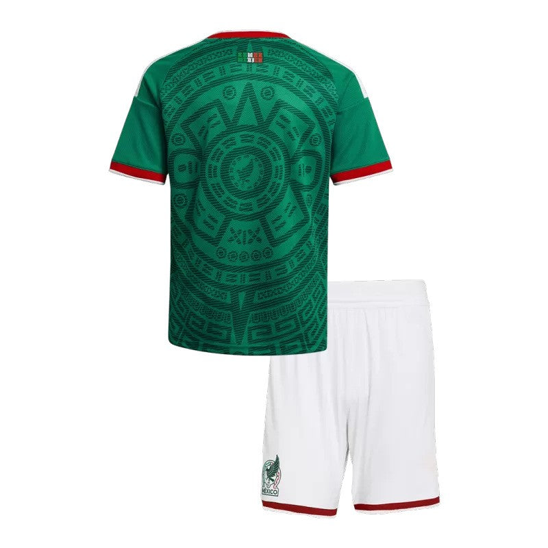 2026 World Cup Mexico Home Kids Kit