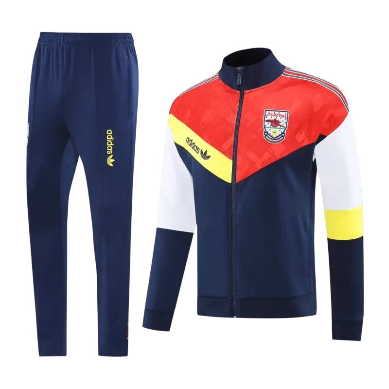 2025/26 Arsenal Jacket Tracksuit - Navy & Red