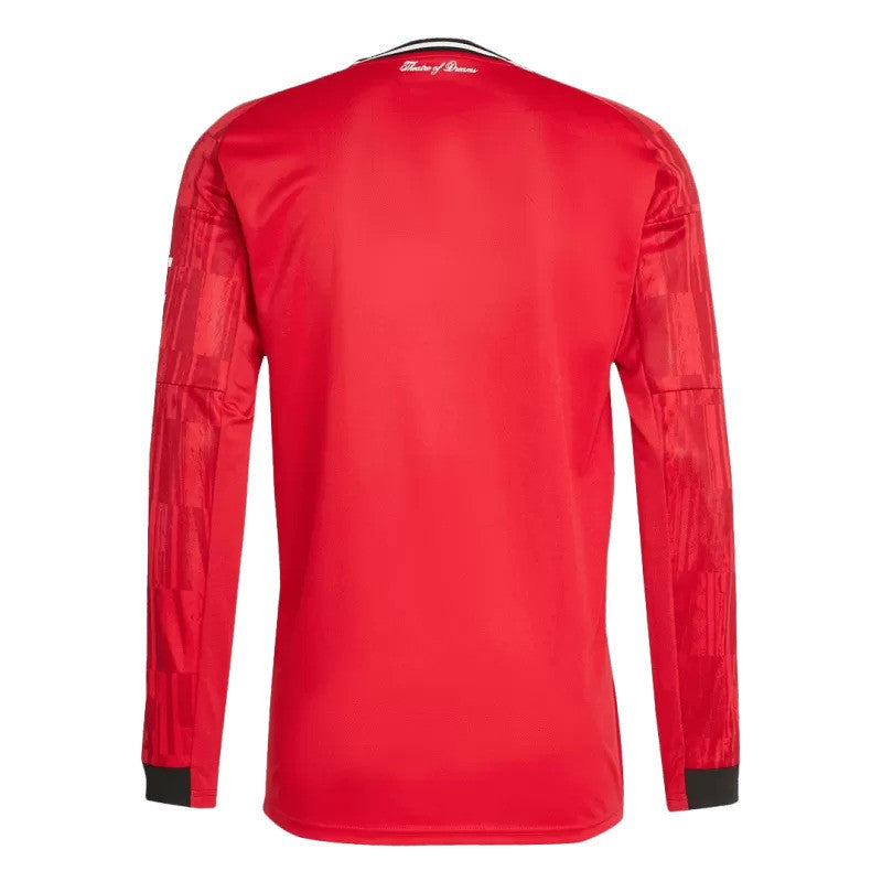 2025/26 Man United Home Long Sleeve Jersey