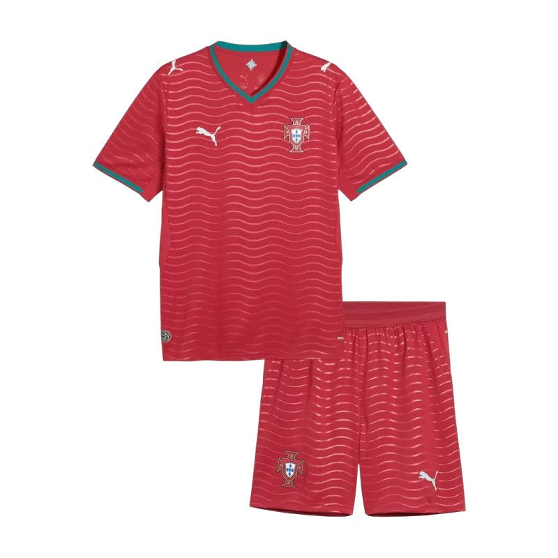 2026 World Cup Portugal Home Kids Kit