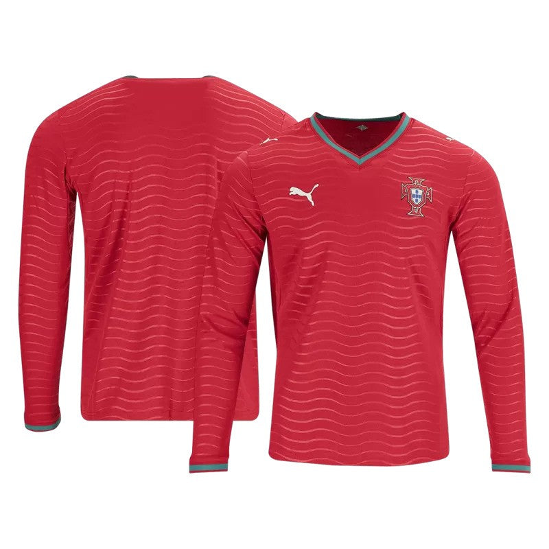 2026 World Cup Portugal Long Sleeve Home Jersey