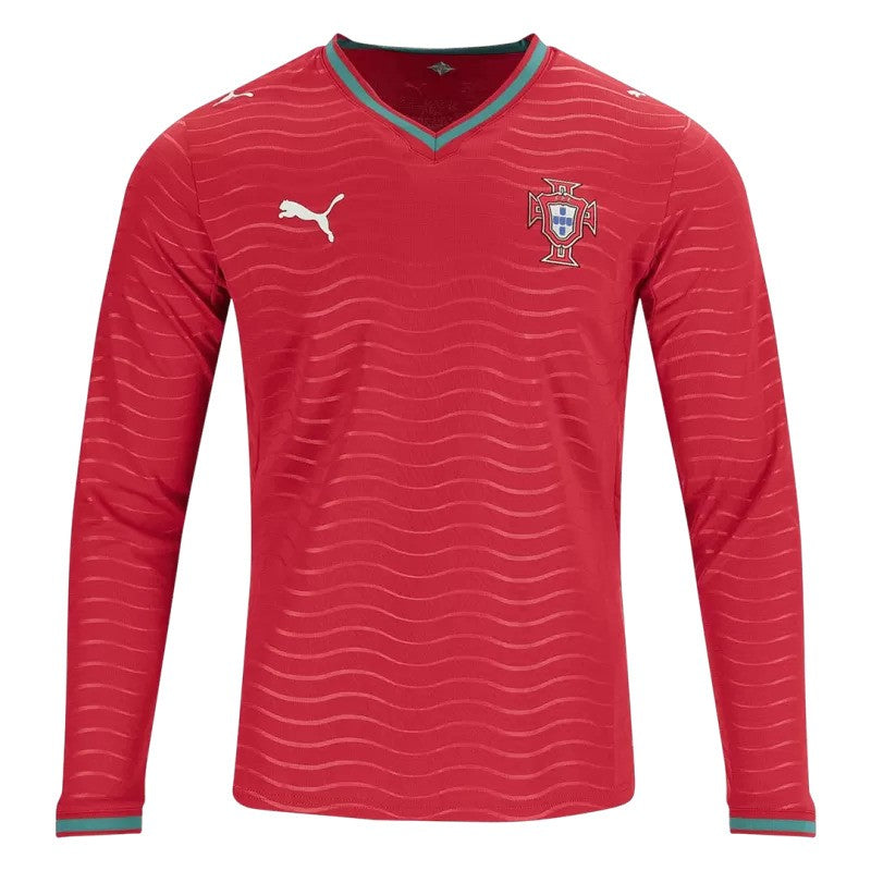 2026 World Cup Portugal Long Sleeve Home Jersey