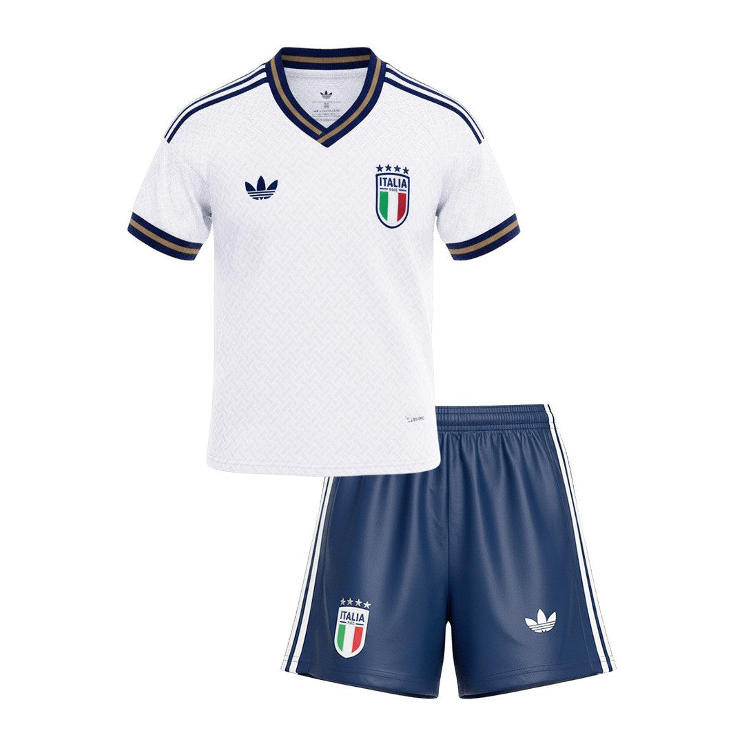 2026 World Cup Italy Away Kids Kit
