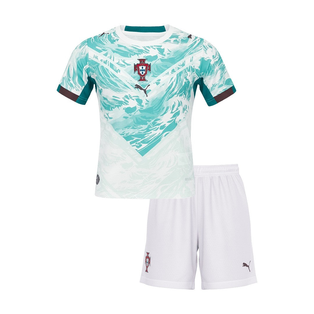 2026 World Cup Portugal Away Kids Kit